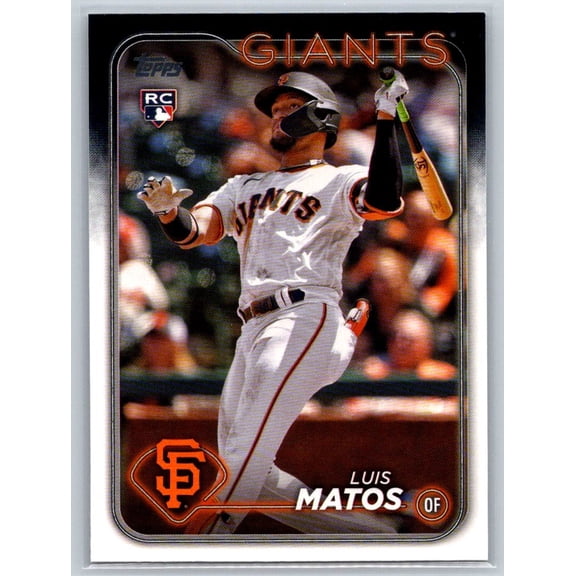 2024 Topps Luis Matos RC #28 San Francisco Giants Baseball Card