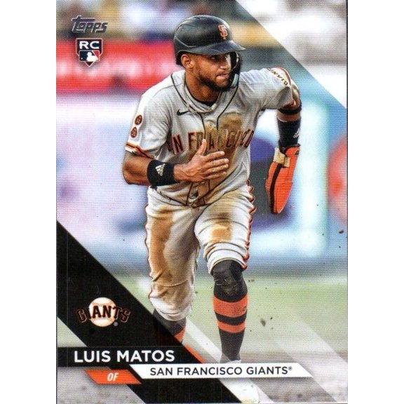2024 Topps Luis Matos #77 Flagship Collection Baseball Card San Francisco Giants San Francisco Giants MLB BASEBALL Trading Card