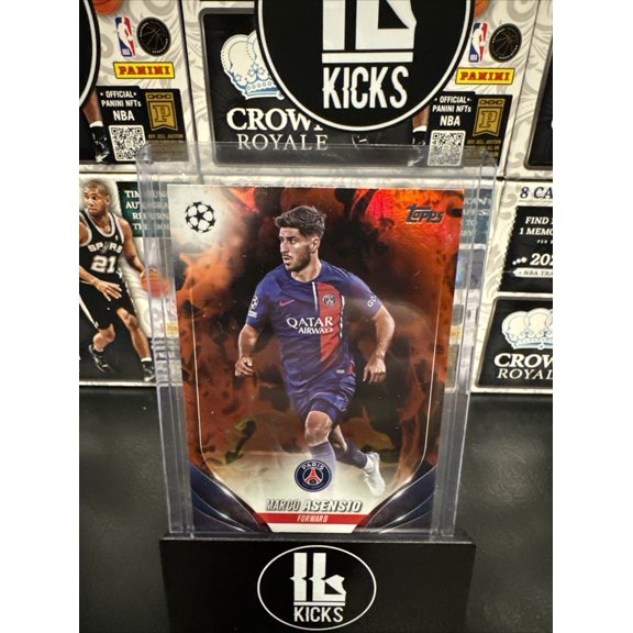 2024 Topps Marco Asensio #97 Red Parallel/Variety