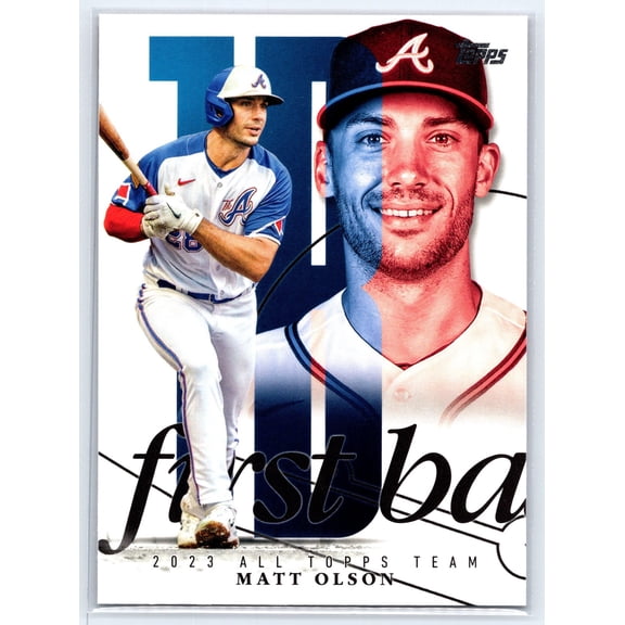 2024 Topps Matt Olson #ATT-4 2023 All Topps Team