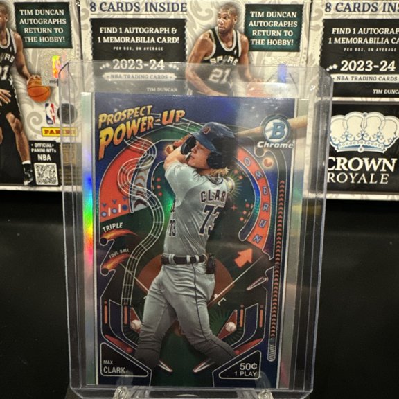 2024 Topps Max Clark #PP - 12 Chrome Rookie Insert Topps