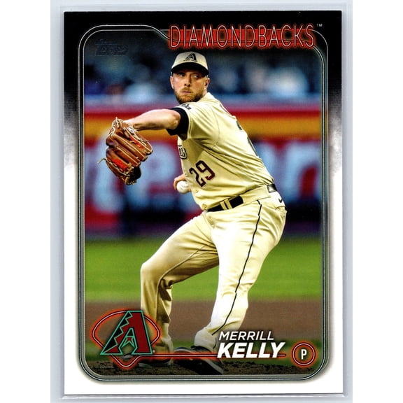 2024 Topps 112 Merrill Kelly Arizona Diamondbacks Baseball Card