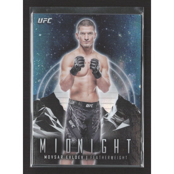 2024 Topps Midnight UFC Movsar Evloev #6 MMA Card