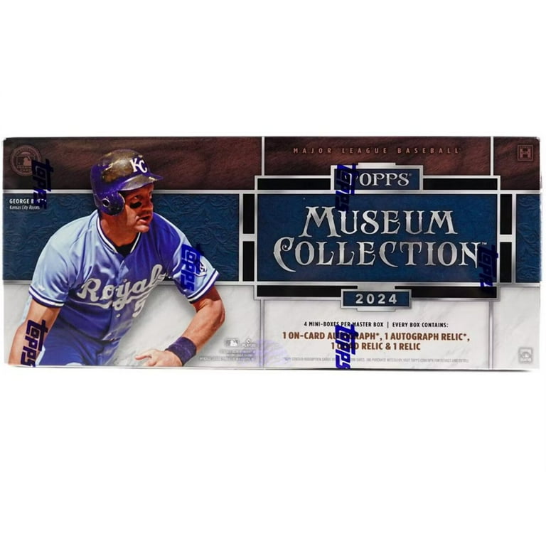 2024 Topps Museum Collection Baseball Hobby Box - MLB 4 Autographs