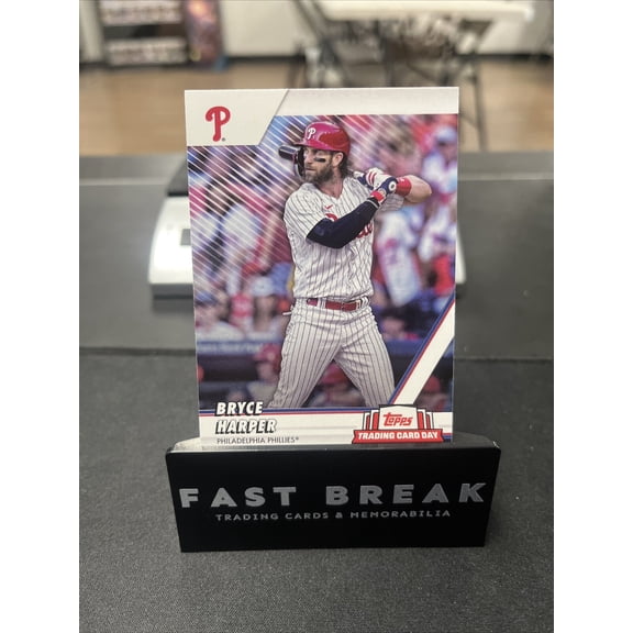 2024 Topps National Trading Card Day Bryce Harper #NTCD-B21 National Trading Card Day Base Set