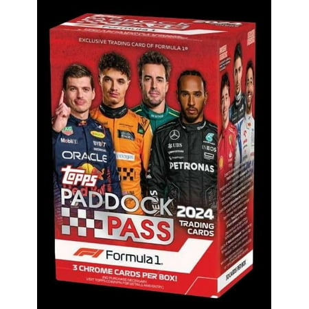2024 Topps Paddock Pass Formula 1 Racing Blaster Box