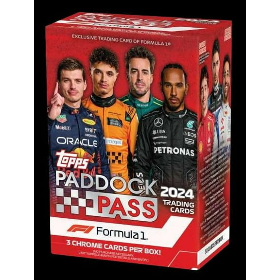2024 Topps Paddock Pass Formula 1 Racing Blaster Box