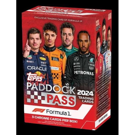 2024 Topps Formula 1 Paddock Pass Blaster Box