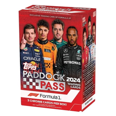 2024 Topps Paddock Pass Formula 1 Trading Cards Value Box