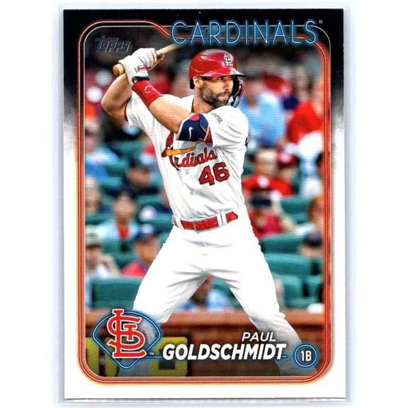 2024 Topps Paul Goldschmidt #46 St Louis Cardinals Baseball Card Near Mint or Better