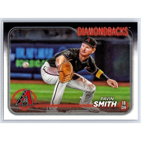 2024 Topps Pavin Smith #535 Arizona Diamondbacks Baseball Card
