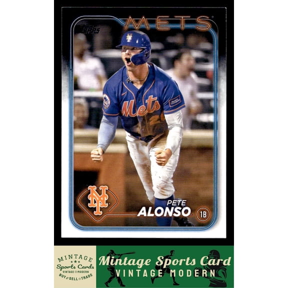 2024 Topps Pete Alonso New York Mets #20 Baseball Card