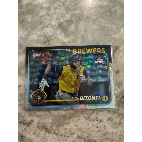 2024 Topps Pro Debut Adrian Santana #1 Parallel Variety Rookie Tampa Bay Rays Baseball Card