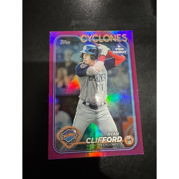 2024 Topps Pro Debut Ryan Clifford Foil Parallel/Variety