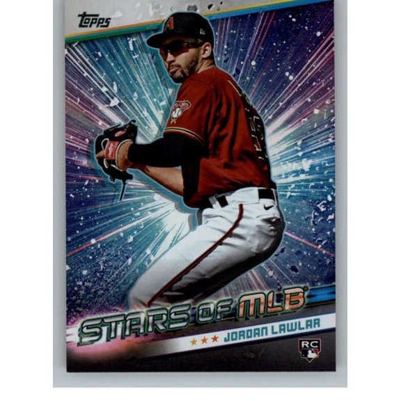 2024 Topps #SLMB-4 Jordan Lawlar NM-MT Arizona Diamondbacks Baseball Card Arizona Diamondbacks MLB Baseball Trading Card