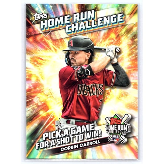 2024 Topps Series 1 Corbin Carroll #HRC-3 Exchange/Redemption Promo Insert