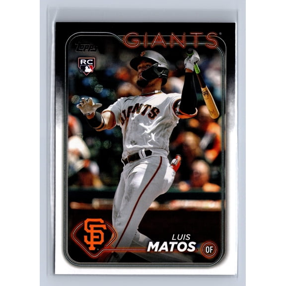 2024 Topps Series 1 Luis Matos RC #28 San Francisco Giants Baseball Card