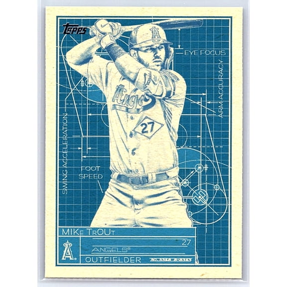 2024 Topps Series 1 Mike Trout #SB-2 Insert