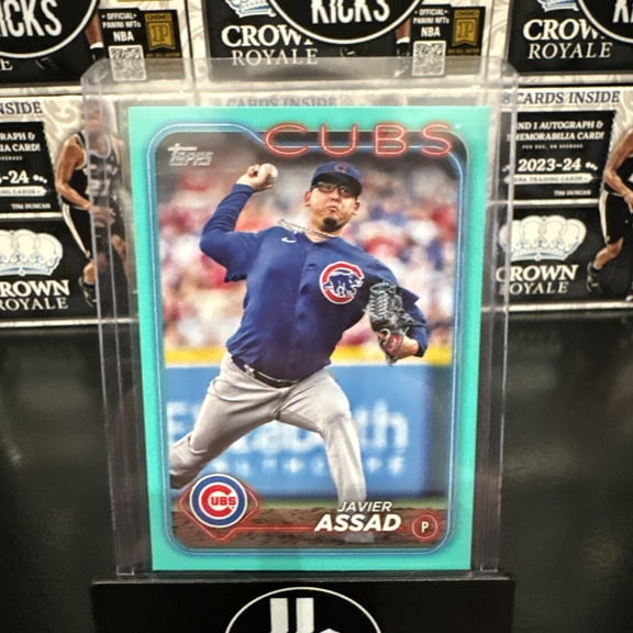 2024 Topps Series 2 Javier Assad #354 Aqua Parallel/Variety Base Set
