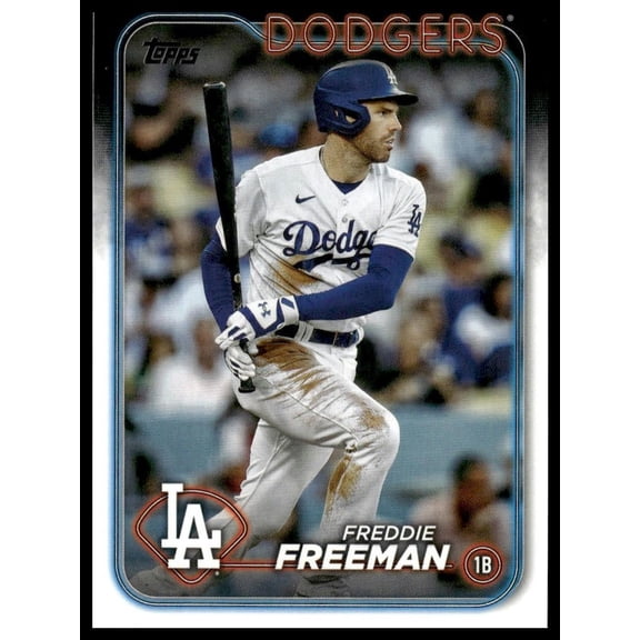2024 Topps Series One Freddie Freeman #102 Los Angeles Dodgers Baseball Card