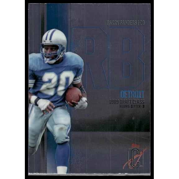 2024 Topps Signature Class Barry Sanders #BCV-15 Base Chrome Variation
