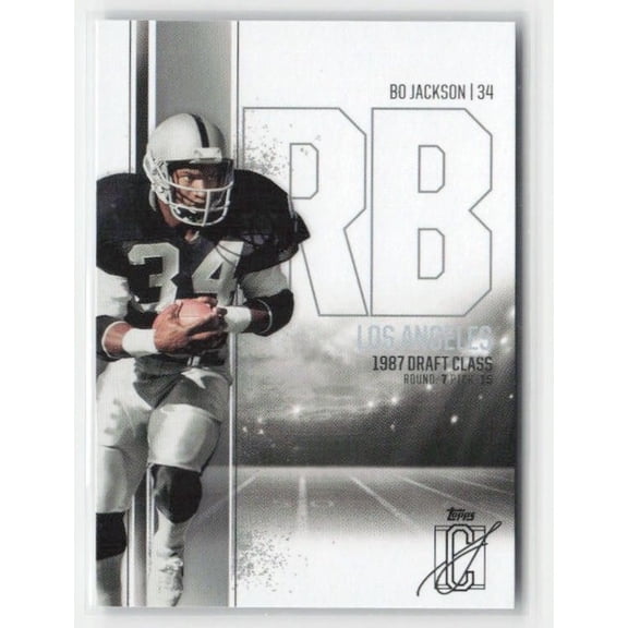 2024 Topps Signature Class Bo Jackson #39 Los Angeles Raiders Football Card