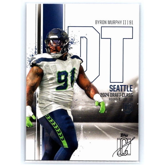 2024 Topps Signature Class Byron Murphy II RC #179 Seattle Seahawks Football Card