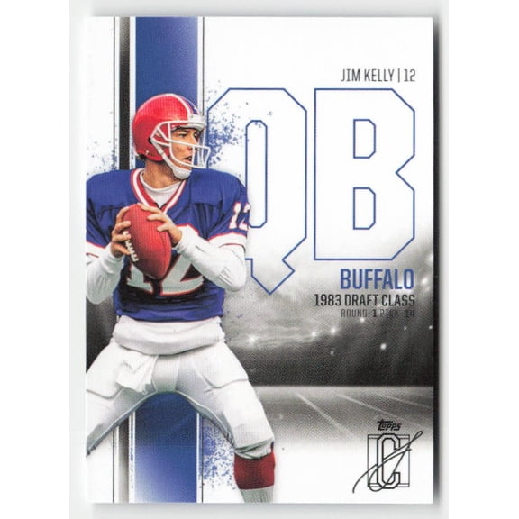 2024 Topps Signature Class Jim Kelly Buffalo Bills #4 Football Card