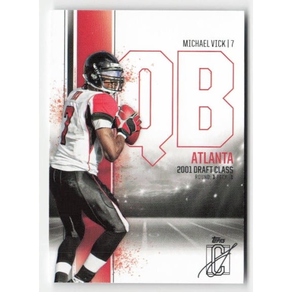2024 Topps Signature Class Michael Vick #2 Atlanta Falcons Football Card