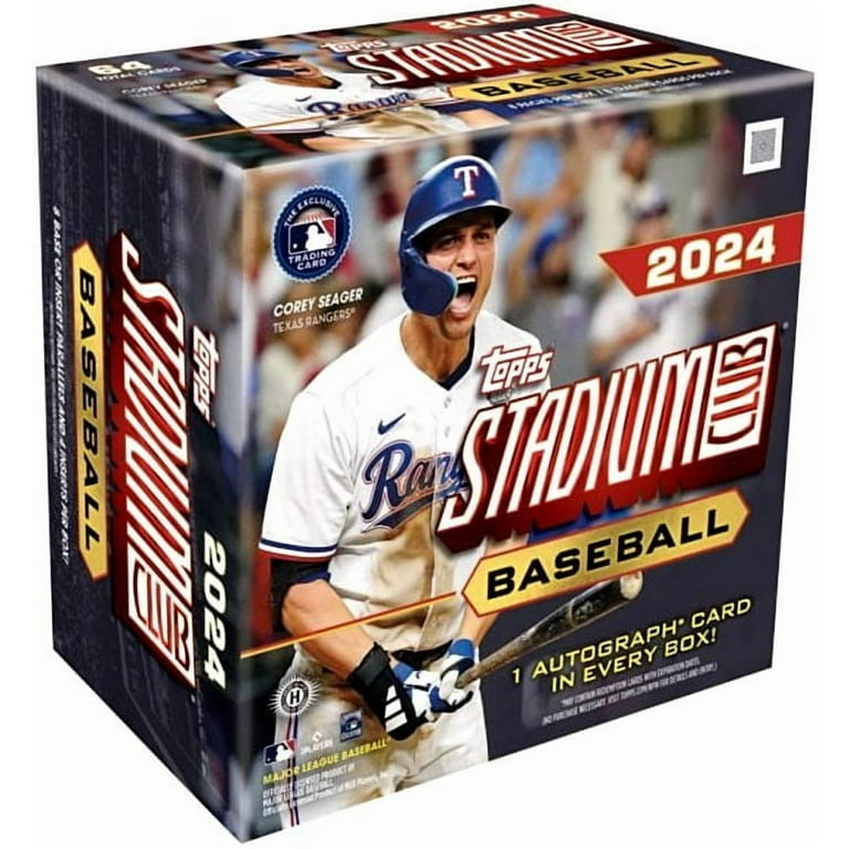 TOPPS STADIUM CLUB ＆ BOWMAN 2024 Topps Stadium Club Baseball Compact Box - Walmart.com