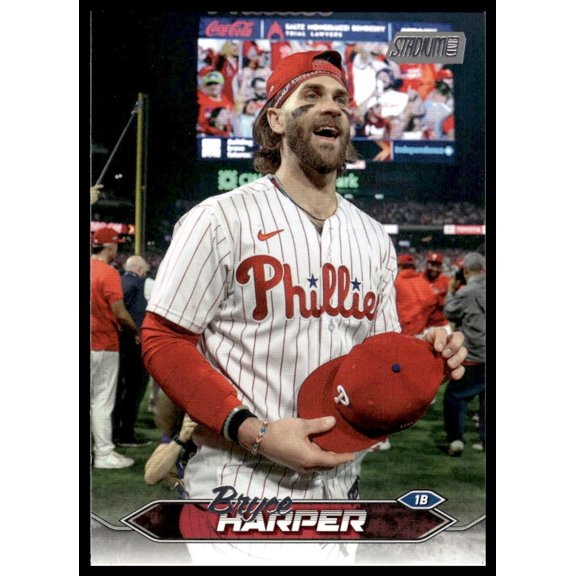 2024 Topps Stadium Club Baseball Card 291 Bryce Harper Phillies Near Mint