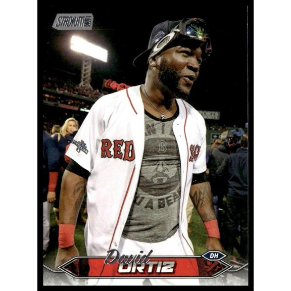 2024 Topps Stadium Club David Ortiz 71 Boston Red Sox Baseball Card