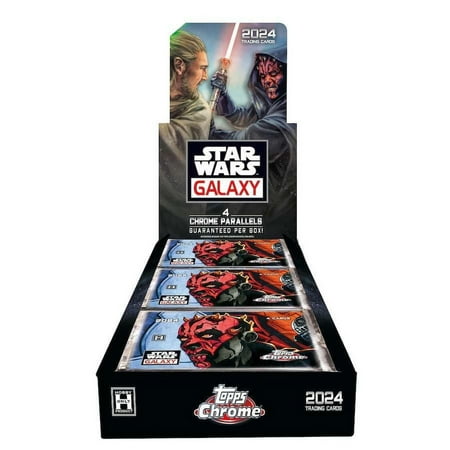 2024 Topps Star Wars Galaxy Trading Cards Factory Sealed Hobby Box