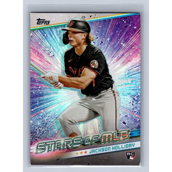 2024 Topps Stars Of MLB Jackson Holliday RC Baltimore Orioles #SMLB-83 Baseball Card