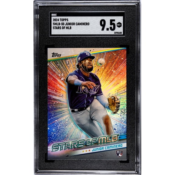 2024 Topps Stars of MLB Junior Caminero #SMLB-50 RC SGC 9.5