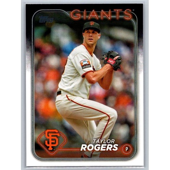 2024 Topps Taylor Rogers #176 San Francisco Giants Baseball Card Near Mint or Better