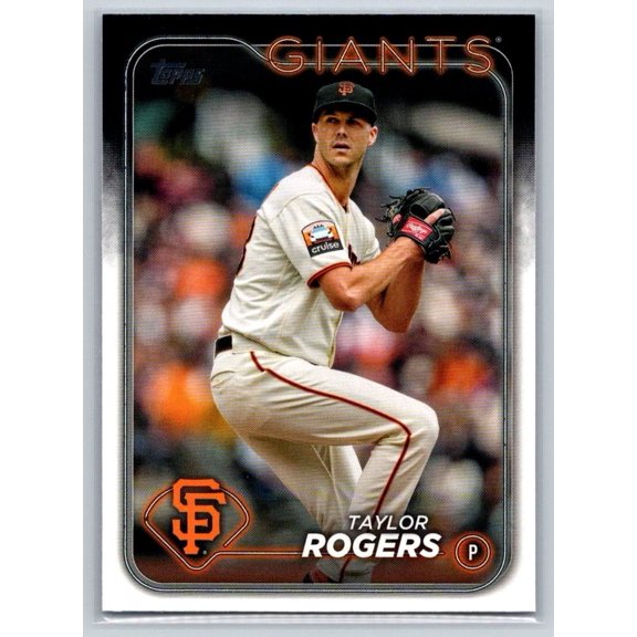2024 Topps Taylor Rogers #176 San Francisco Giants Baseball Card Near Mint