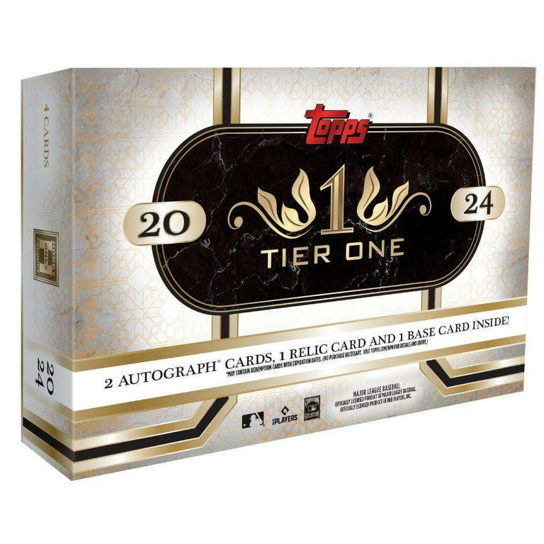 2023 Topps Tier One Baseball - Hobby Box