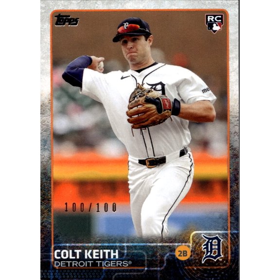 2024 Topps Transcendent Collection Colt Keith #2015 /100 RC Detroit Tigers MLB Baseball Trading Cards