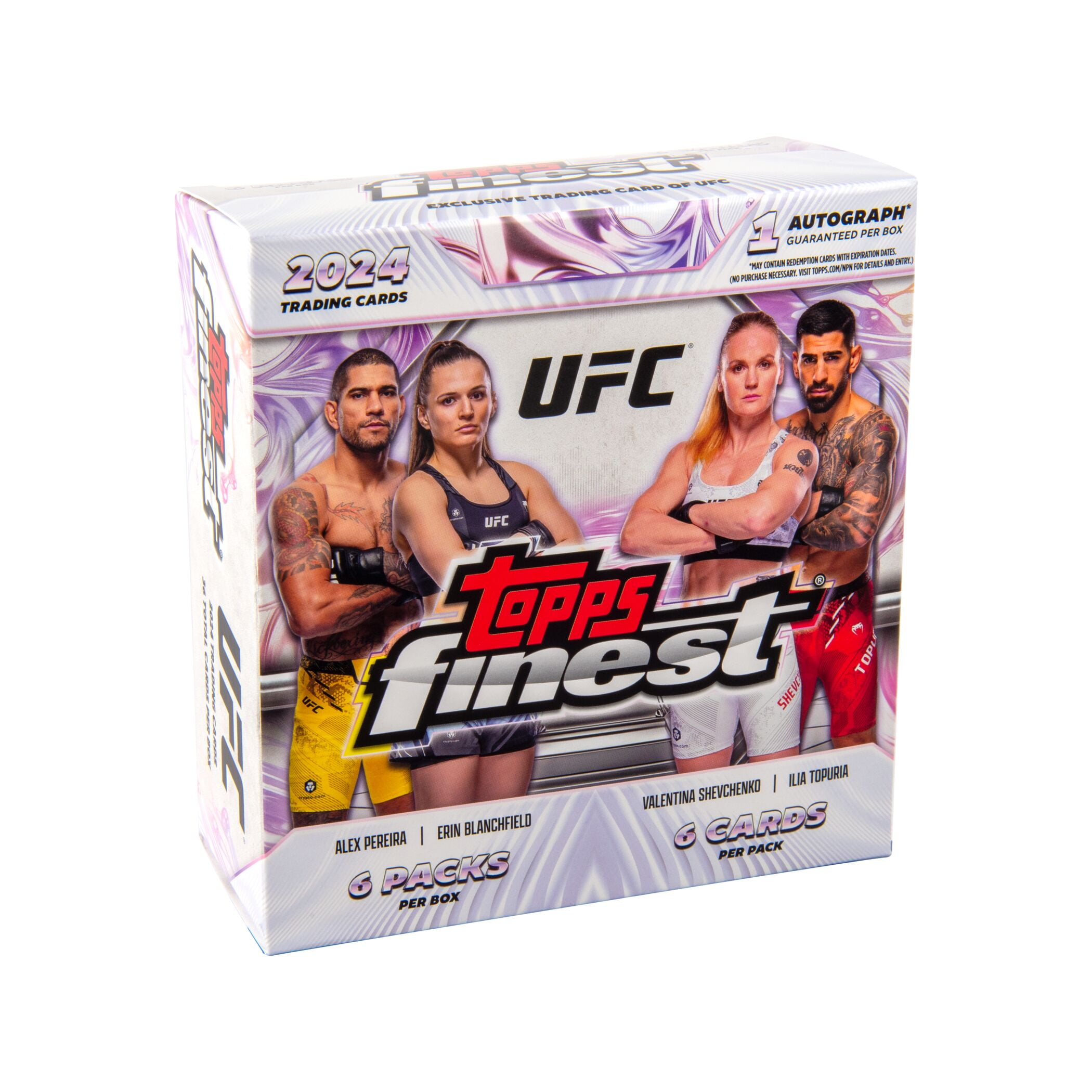 24 TOPPS UFC FINEST MEGA BOX - Walmart.com