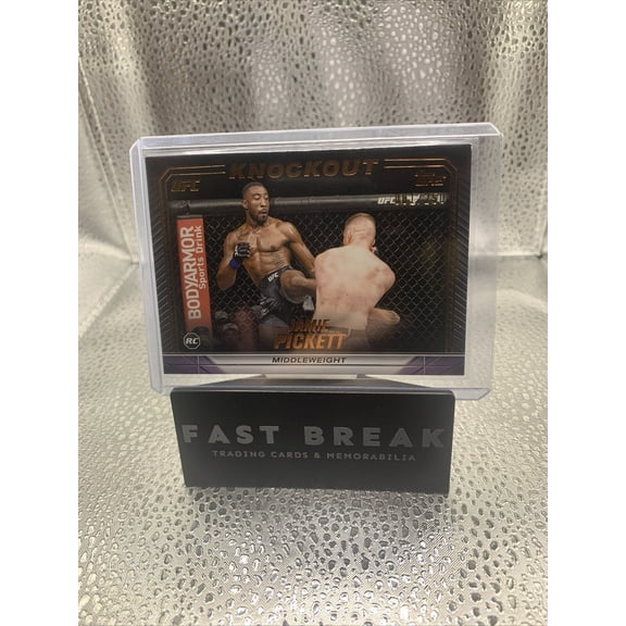 2024 Topps UFC Knockout #18 Orange Rookie