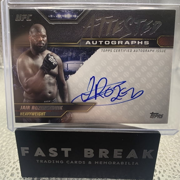 2024 Topps UFC Knockout Jair Rozenstruik #ATT-JRK Rookie Topps