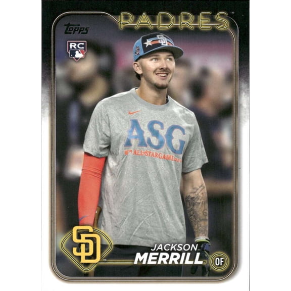2024 Topps Update All-Star Game #ASG-49 Jackson Merrill NM-MT San Diego Padres Baseball Trading Card