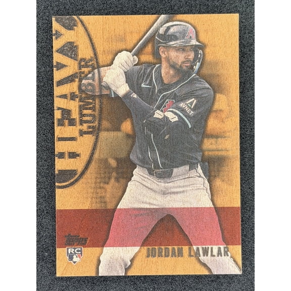 2024 Topps Update Jordan Lawlar #HL-41 Heavy Lumber