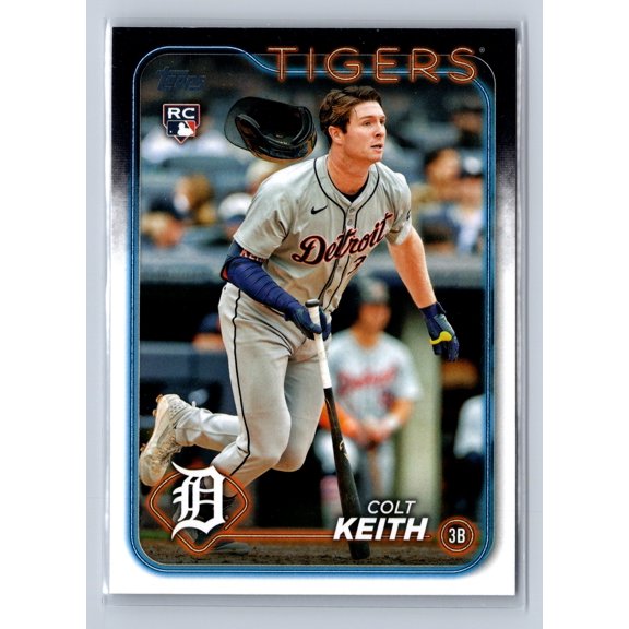 2024 Topps Update Series Colt Keith #US73 RC Detroit Tigers MLB Baseball Trading Card