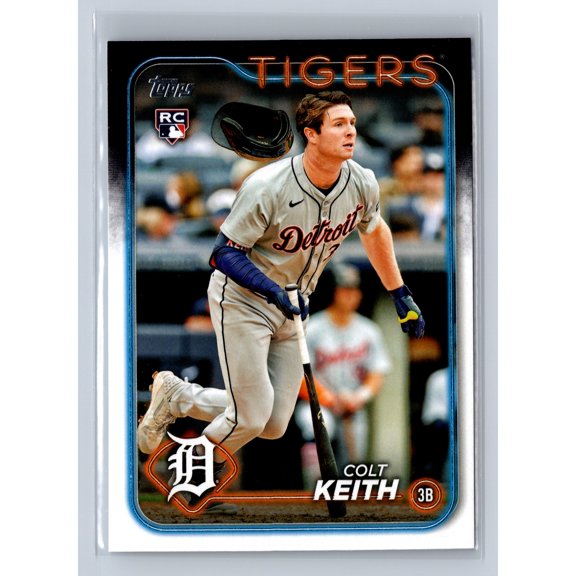 2024 Topps Update Series Colt Keith US73 RC Detroit Tigers Baseball Card