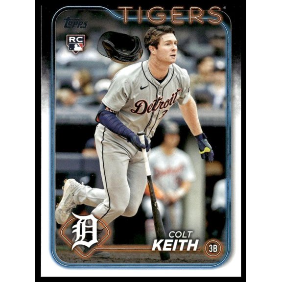 2024 Topps Update Series Colt Keith US73 RC Baseball Card Detroit Tigers