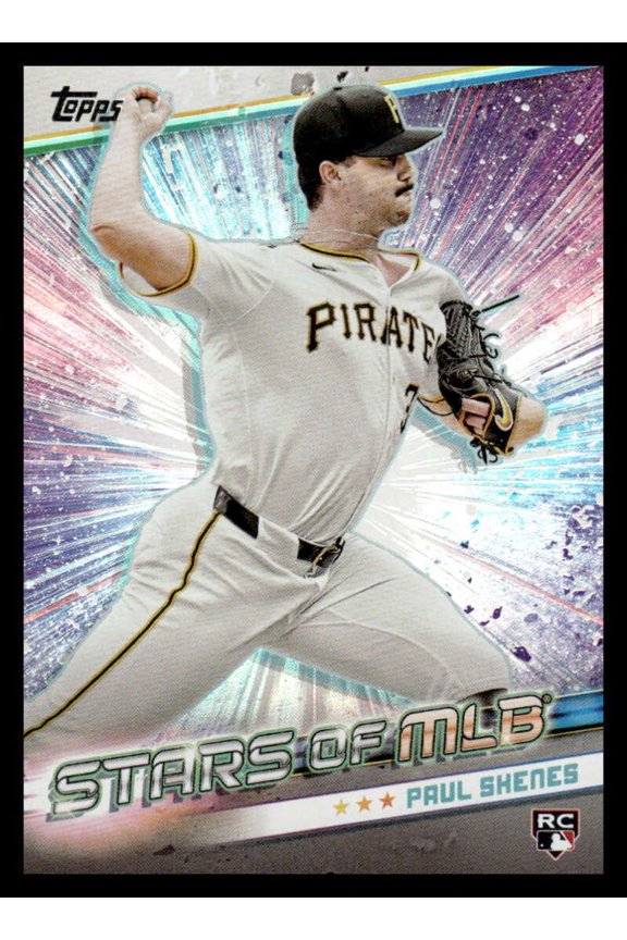 2024 Topps Update Stars of the MLB #SMLB-64 Paul Skenes RC Rookie Pittsburgh Pirates MLB Baseball Trading Card