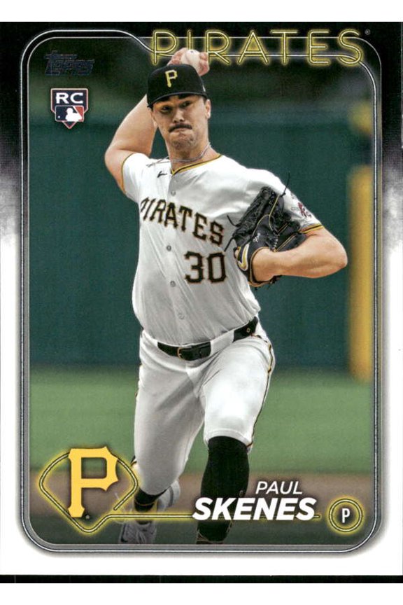 2024 Topps Update #US100 Paul Skenes NM-MT RC Rookie Pittsburgh Pirates Baseball Trading Card