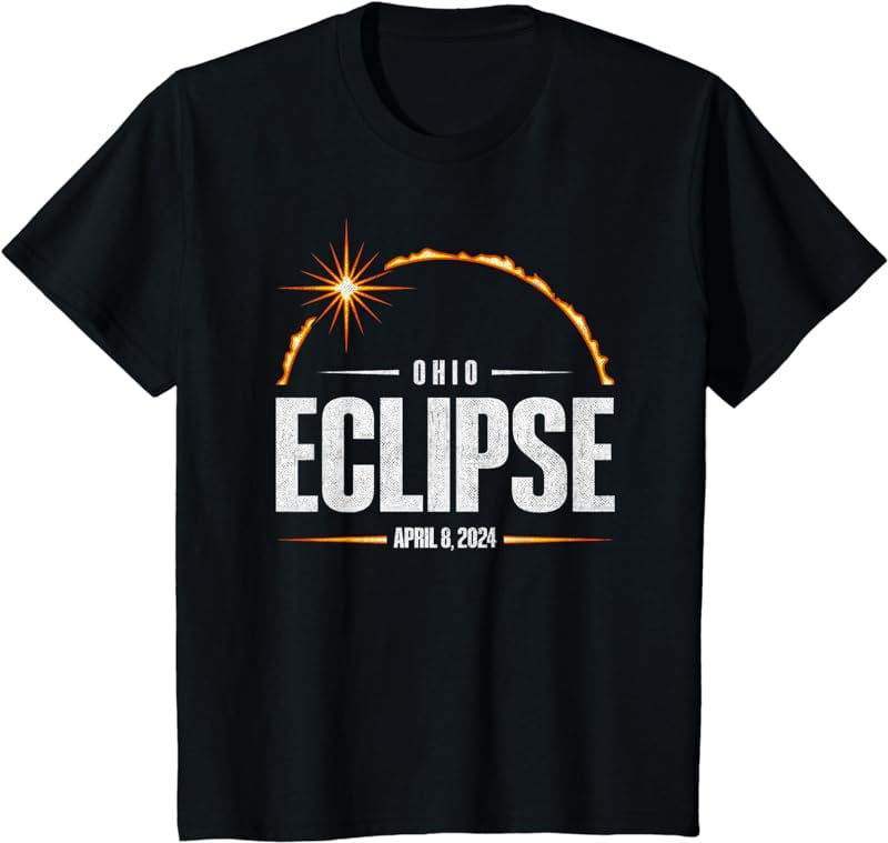 2024 Total Solar Eclipse Ohio Total Eclipse 2024 TShirt